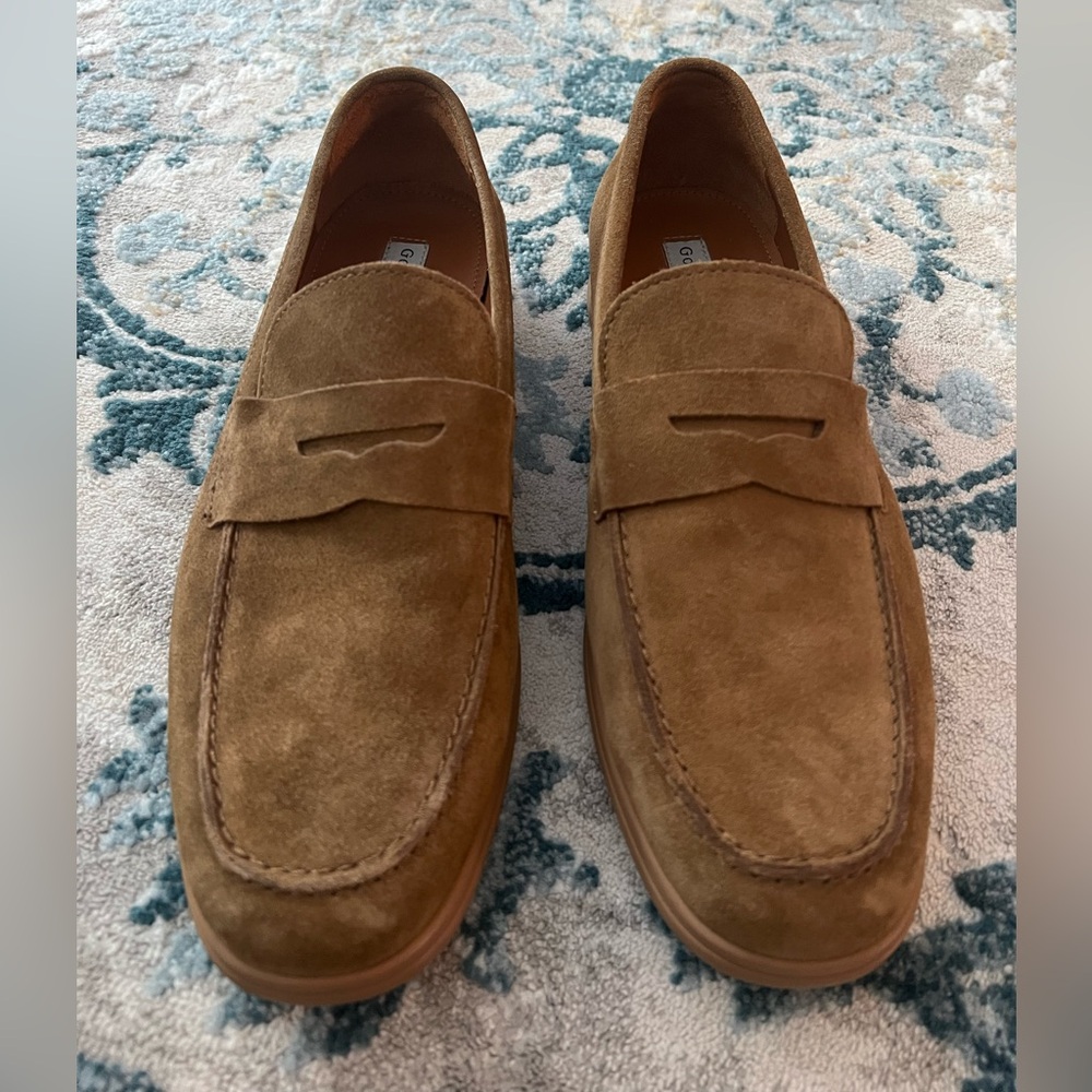 Gordon Rush Men's Tan Suede Parkside Loafers- Used once